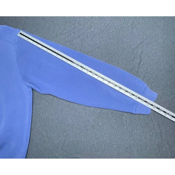 IZOD Mens XXL Blue Quarter Zip Fleece Pullover Mock Neck Pullover Sweater - Picture 8 of 8